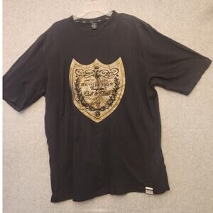 Sean John Revolution T-Shirt Mens XL Short Sleeve‎ Crewneck Shield Emblem Black